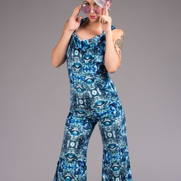 Warrior Within Designs 420 Print Jumpsuit - Picture 2 of 8